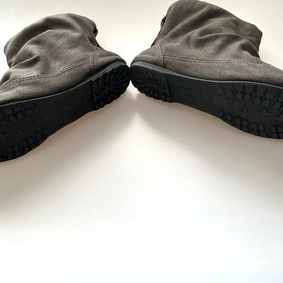 TREND REPORT GRAY BOOTIES SLIP ON - Picture 7 of 14